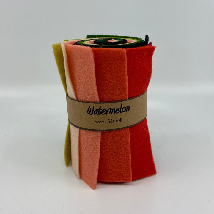 Wool Felt Roll - Watermelon