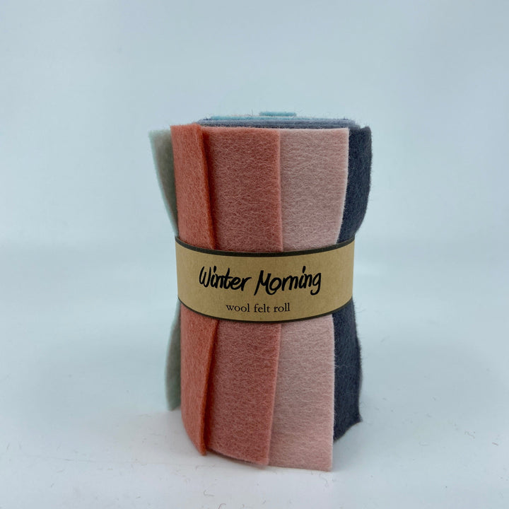 Wool Felt Roll - Winter Morning