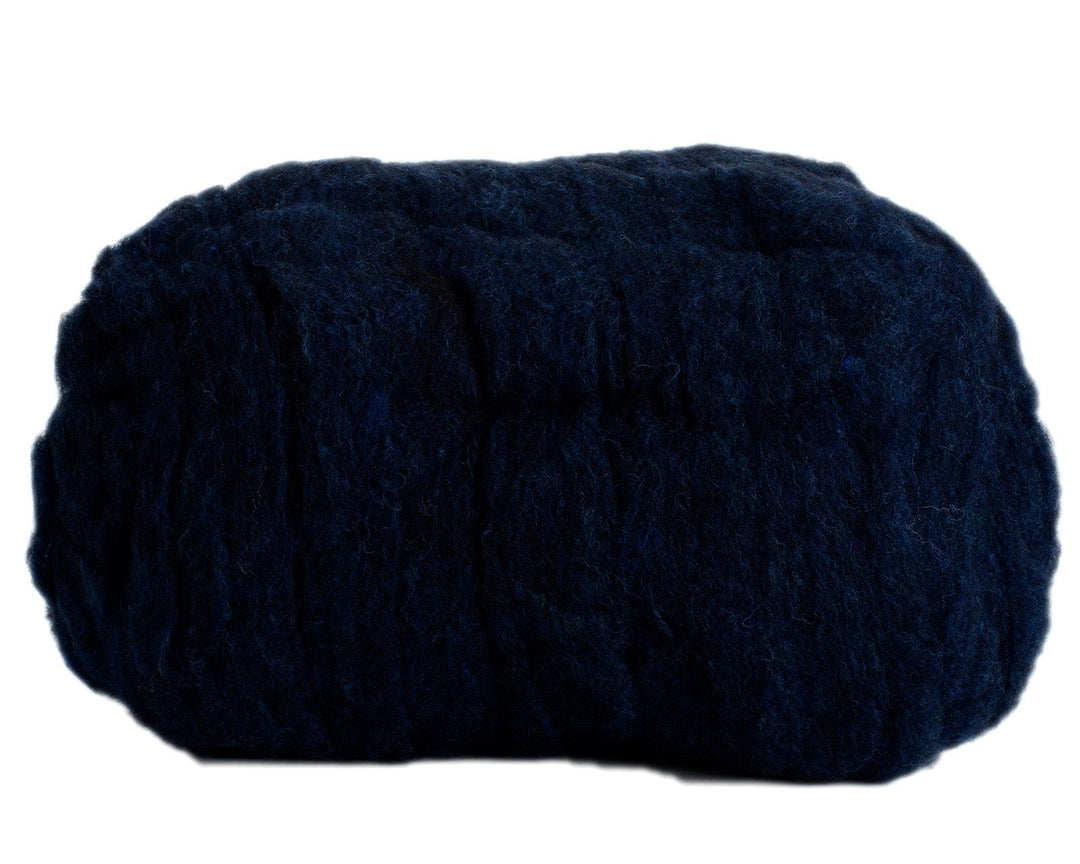 Wool Roving in Midnight