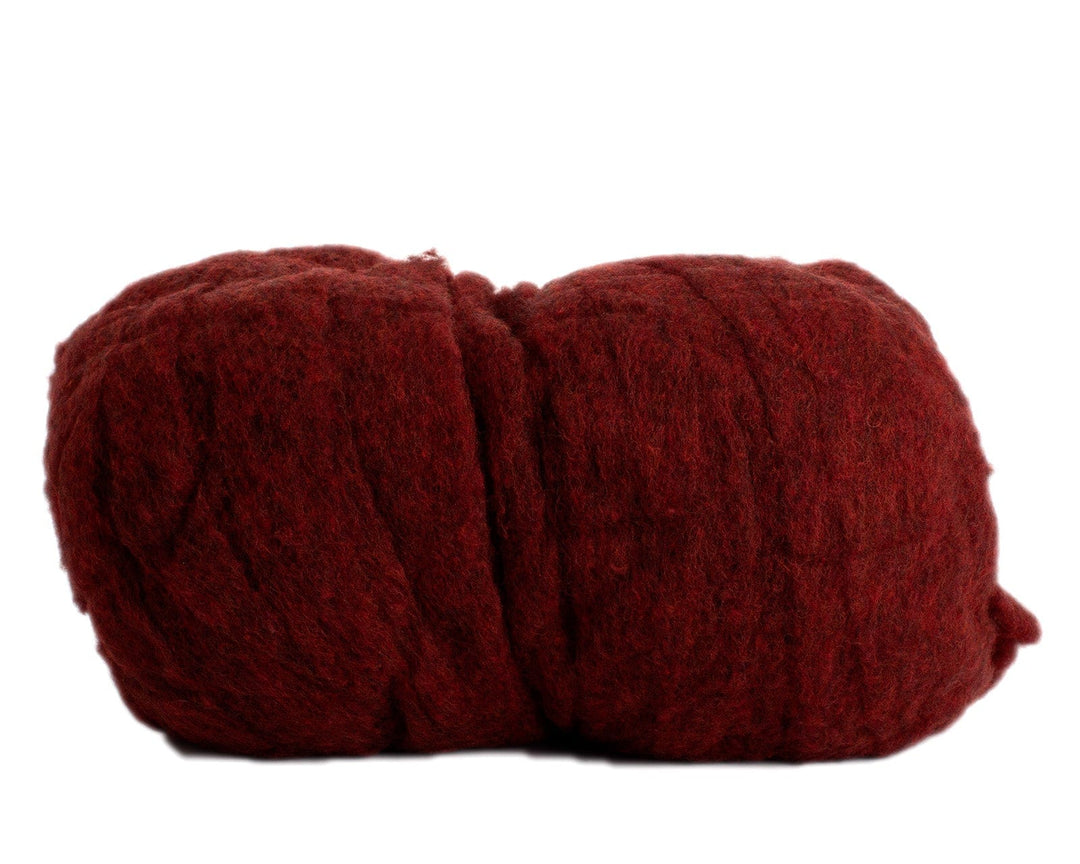 Wool Roving in Russet