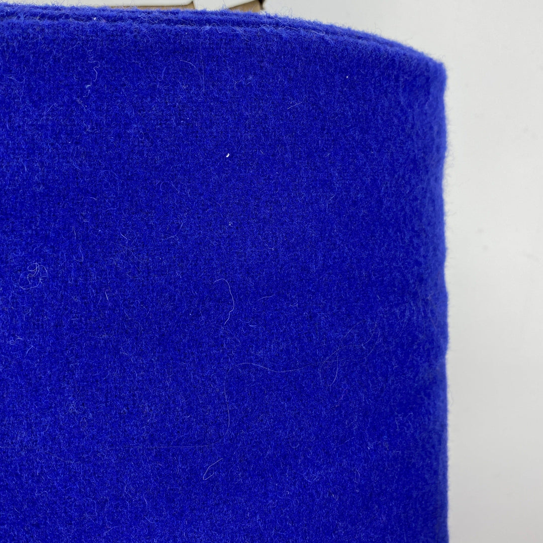 Woolrich, Royal Blue Wool Blend Coating, 56"