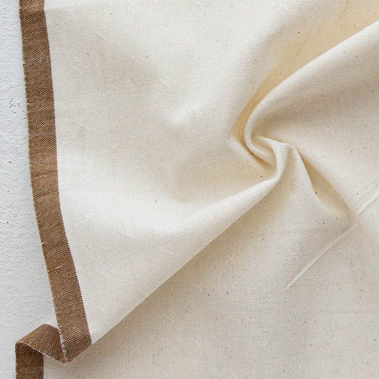 Woven X in Creme - Sprout Woven - Fableism