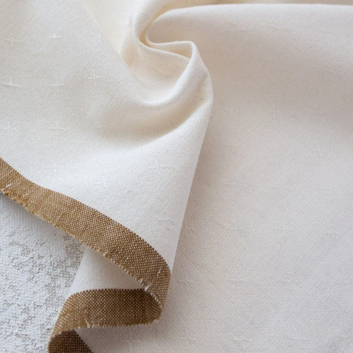 Woven X in Sugar - Sprout Woven - Fableism