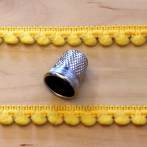 Yellow Pom Pom Trim