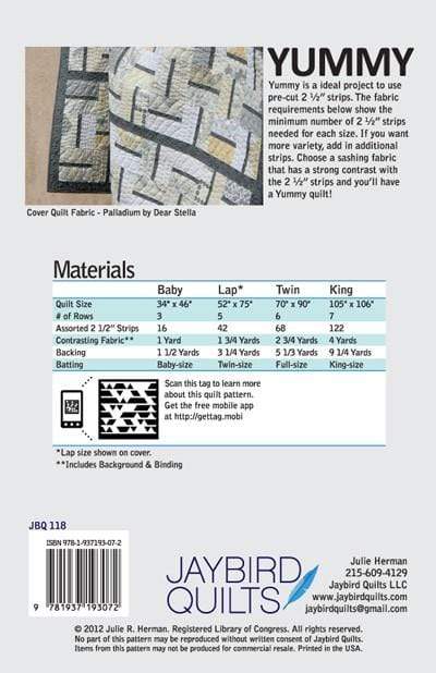 Yummy Quilt, Jaybird Quilts