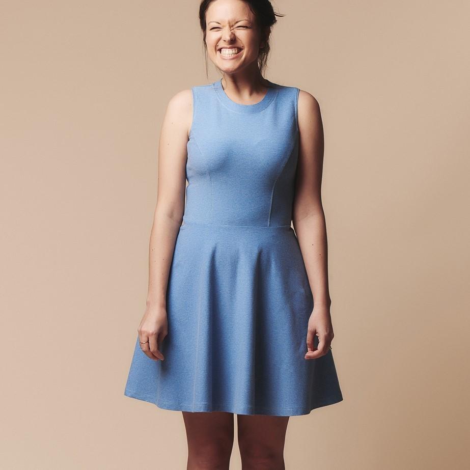 Zephyr Dress, Deer and Doe