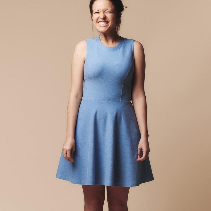 Zephyr Dress, Deer and Doe