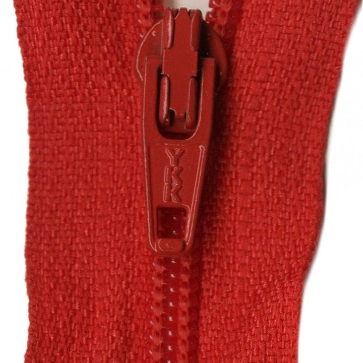 Ziplon Regular Zipper in Parade Red