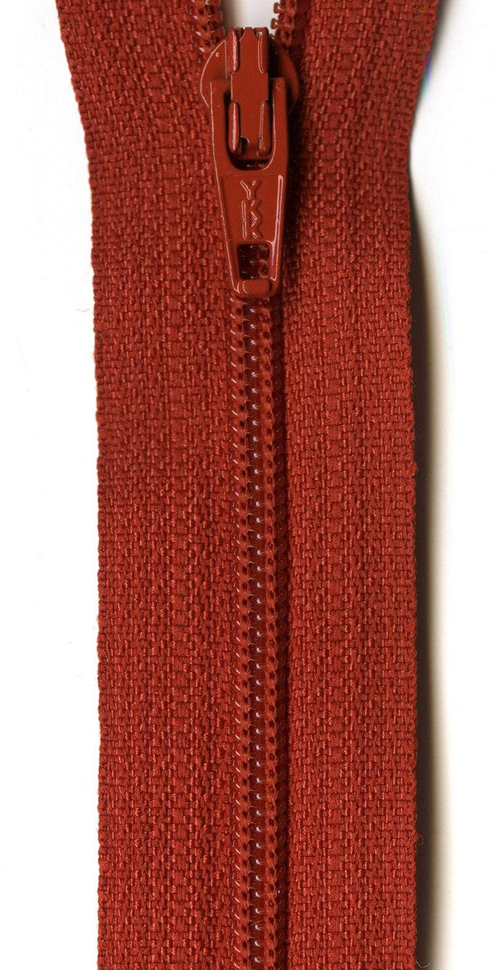 Ziplon Regular Zipper in Rust