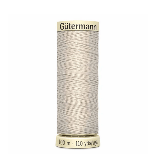 Default 070 Dark Bone ~ Sew-All Gutermann Polyester Thread ~ 100-Meter