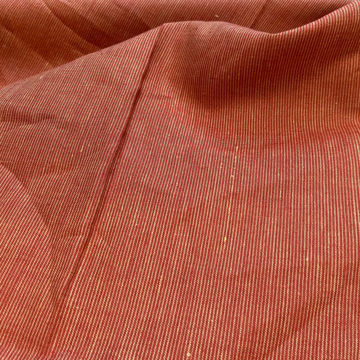 Default 100% Yarn Dyed Linen in Paprika