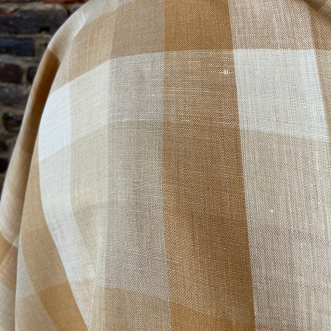 Default 100% Yarn Dyed Linen in Rye