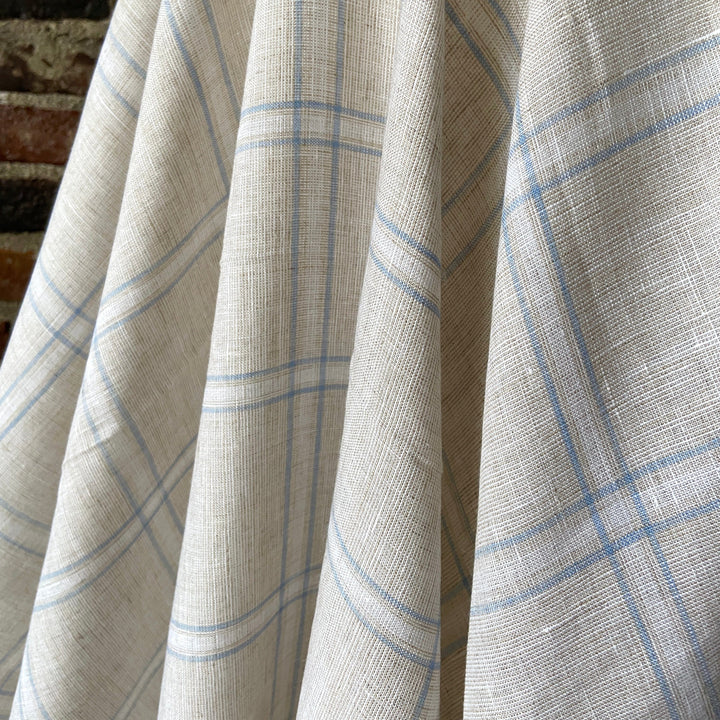 Default 100% Yarn Dyed Linen in Summer House