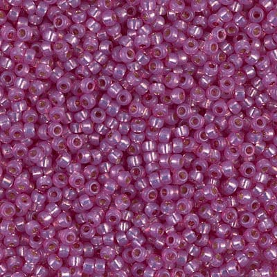 Default 11/0 - Miyuki Seed Beads - Duracoat Dyed Silverlined - Lilac - 11-4246