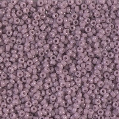 Default 11/0 - Miyuki Seed Beads - Opaque Solid - Mauve - 11-410