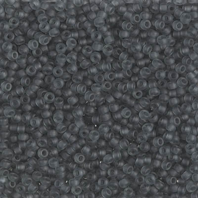 Default 11/0 - Miyuki Seed Beads - Transparent Matte - Gray - 11-152F