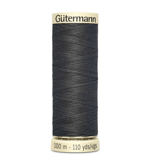 Default 125 Charcoal ~ Sew-All Gutermann Polyester Thread ~ 100-Meter