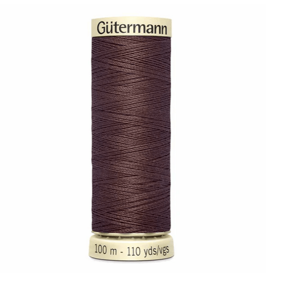 Default 575 Saddle Brown ~ Sew-All Gutermann Polyester Thread ~ 100-Meter