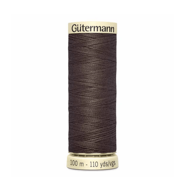 Default 582 Dark Mocha ~ Sew-All Gutermann Polyester Thread ~ 100-Meter