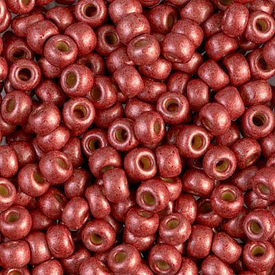 Default 6/0 - Miyuki Seed Beads - Duracoat Galvanized Matte - Berry - 6-4208F
