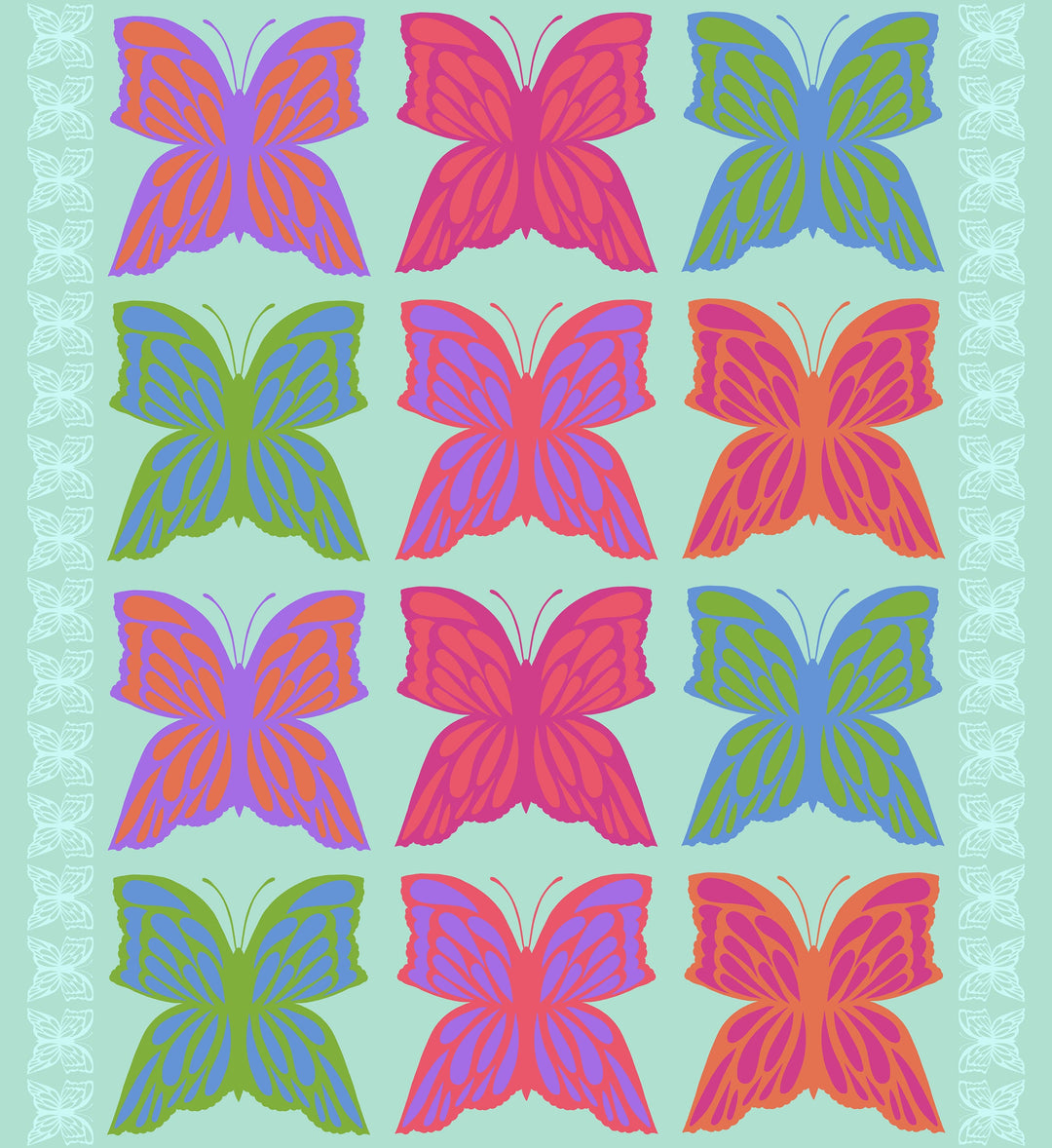 Default 6 O'Clock in Pale - Overdressed - Anna Maria Textiles