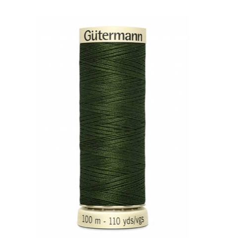 Default 782 Black Olive ~ Sew-All Gutermann Polyester Thread ~ 100-Meter