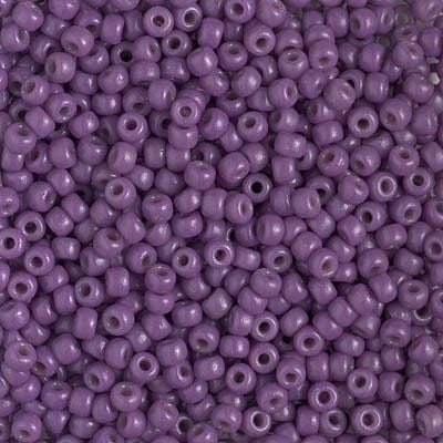 Default 8/0 - Miyuki Glass Seed Beads - Duracoat Dyed Opaque - Anemone - 8-4490