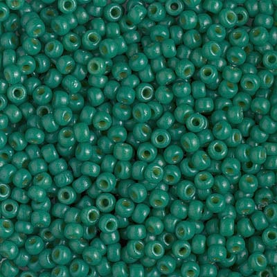 Default 8/0 - Miyuki Seed Beads - Duracoat Dyed Opaque - Spruce - 8-4477