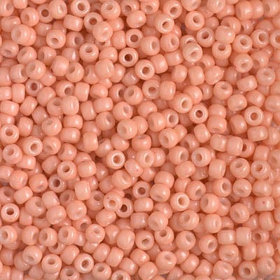 Default 8/0 - Miyuki Seed Beads - Duracoat Dyed Opaque - Tea Rose - 8-4461