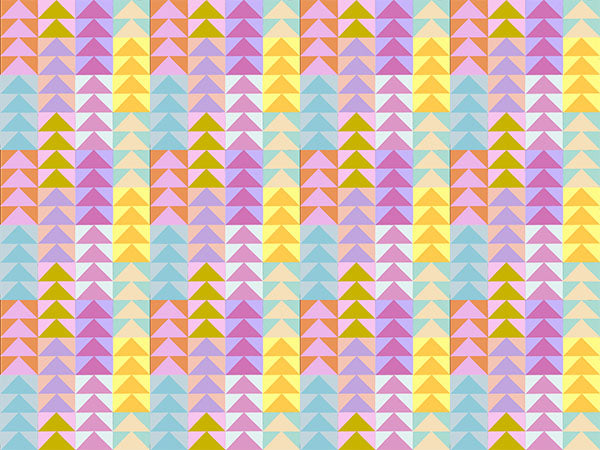 Flying Geese in Softly - Piecework - Anna Marie Textiles