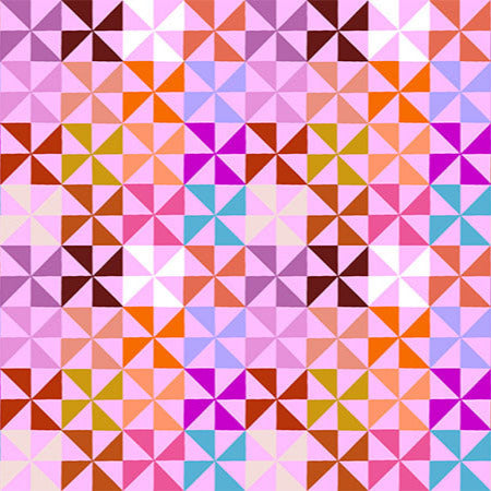 Pinwheel in Playroom - Piecework - Anna Marie Textiles