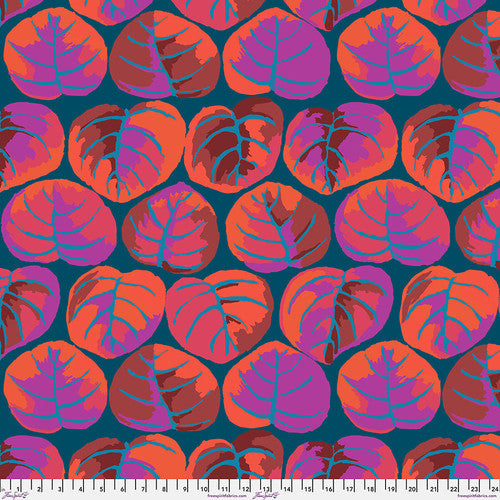 Palm Leaves in Red - Kaffe Fassett Collective February 2025