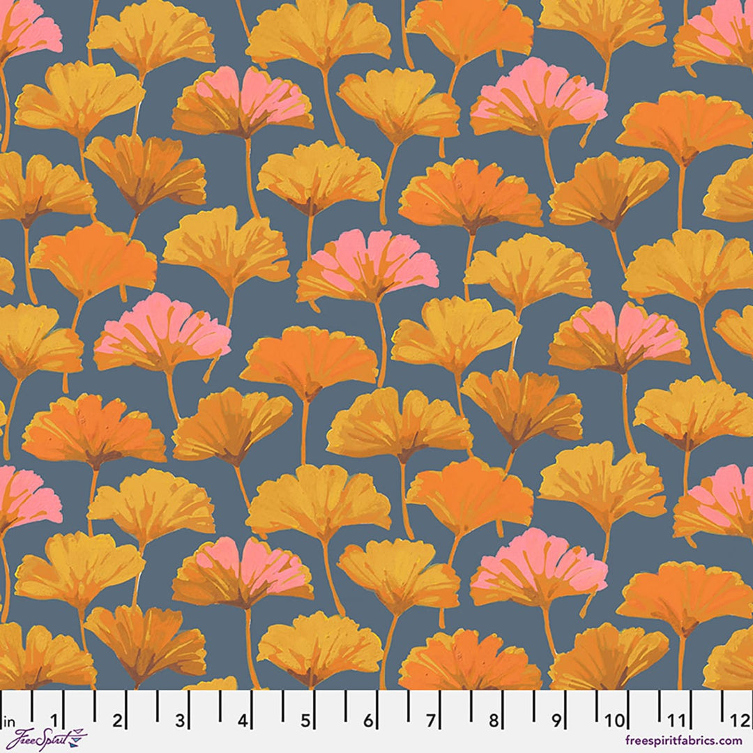 Gingko in Slate - Golden Harvest - Martha Negley