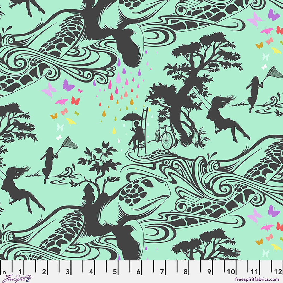 Turtle Bay in Sweet Mint - Prince Charming Déjà Vu