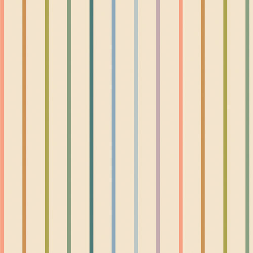 Tiny Stripe in Pearl - Slow Summer