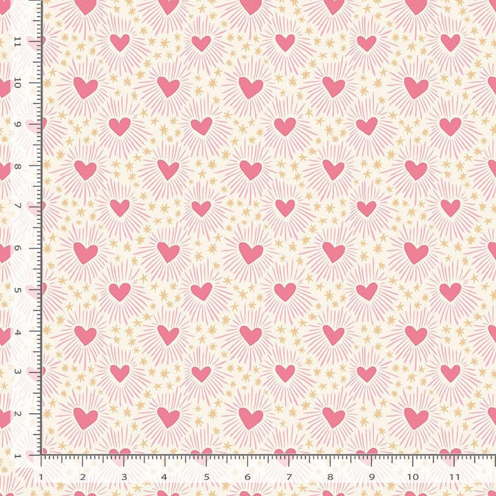 Heart Beat in Cream - Pink Pony Club