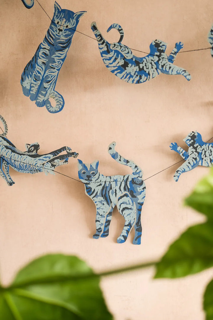 Default Alley Cats Sewn Garland from East End Press