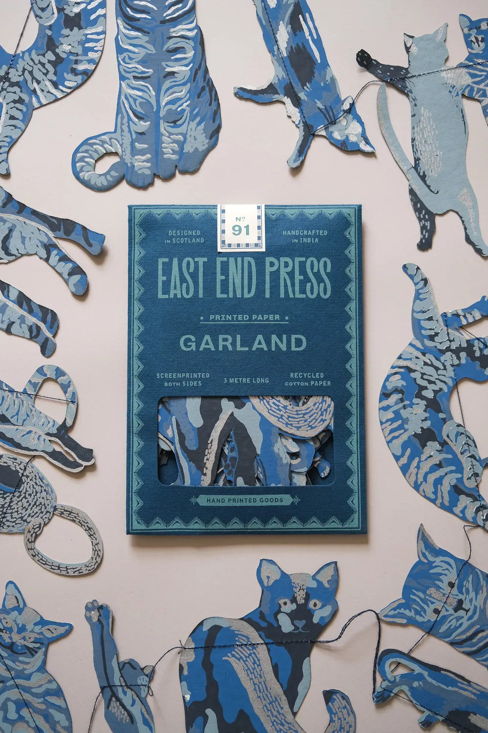 Default Alley Cats Sewn Garland from East End Press