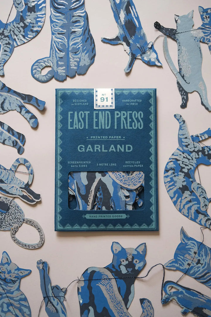 Default Alley Cats Sewn Garland from East End Press