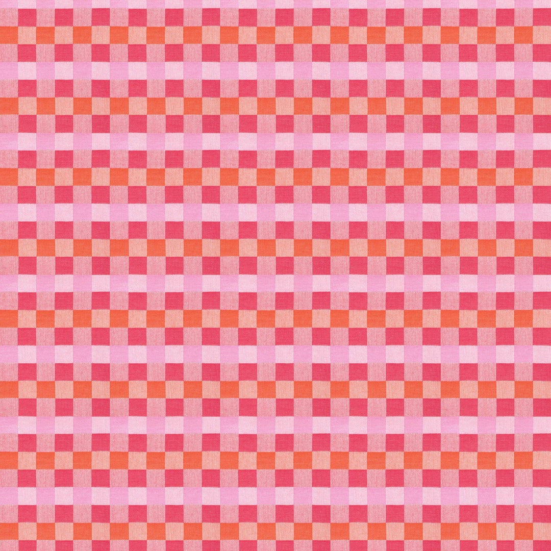 Default Alternate in Bubblegum - Check Mates - Anna Maria Textiles