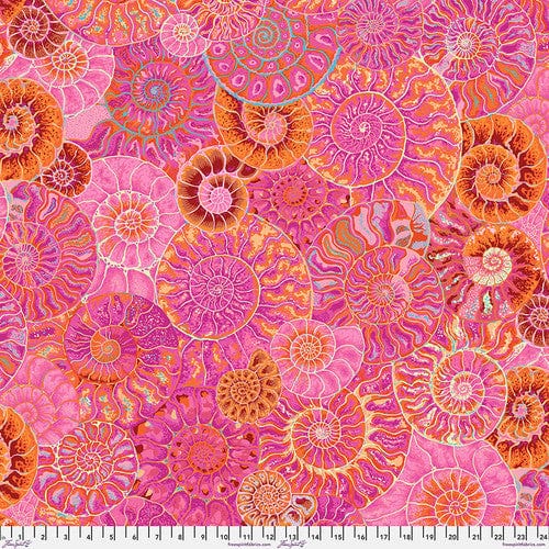 Default Ammonites in Pink - Phillip Jacobs for Kaffe Fassett