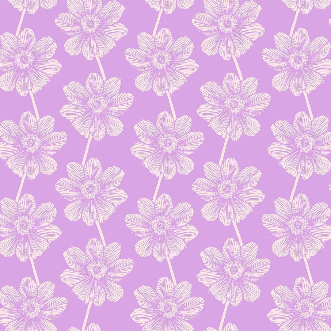 Default Anemone in Lilac - Indelible - Anna Maria Textiles
