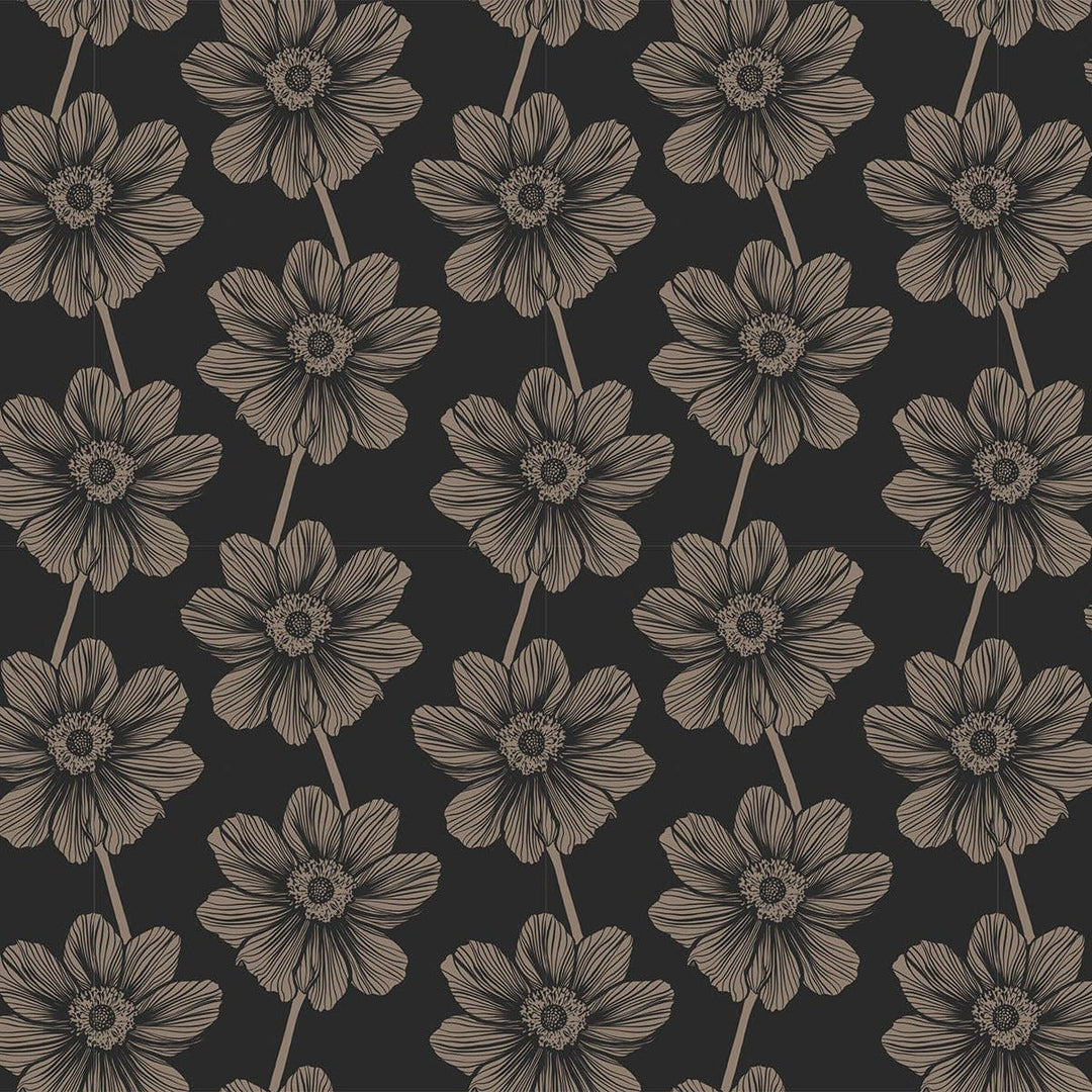 Default Anemone in Silvertone - Indelible - Anna Maria Textiles