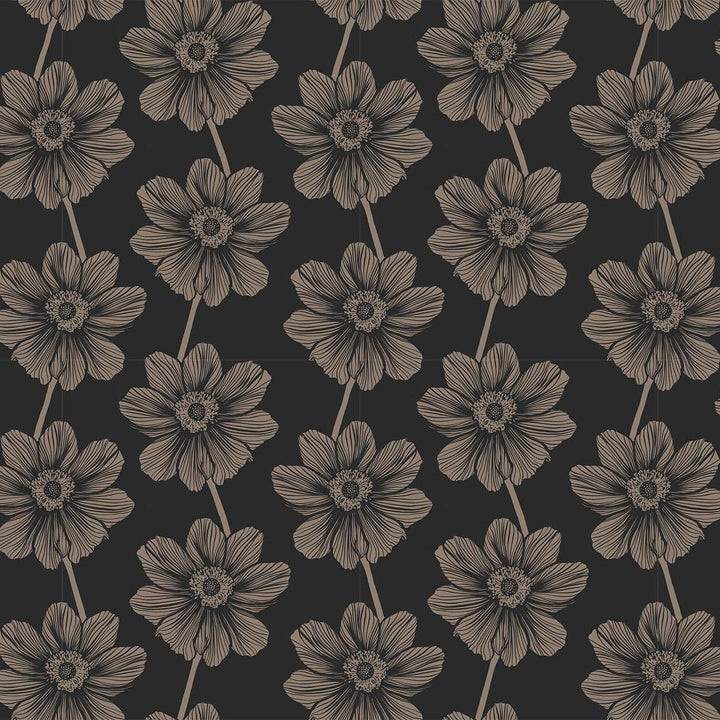 Default Anemone in Silvertone - Indelible - Anna Maria Textiles
