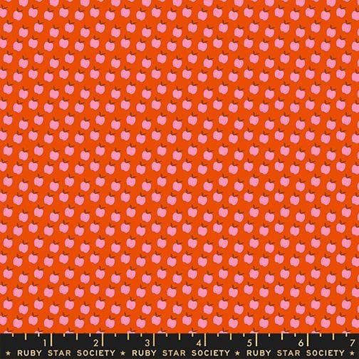 Default Apples in Warm Red - Catnap - Ruby Star Society