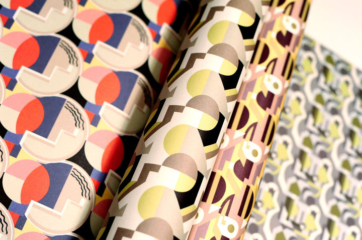 Default Art Deco - Pepin Gift and Creative Papers 12 Sheets