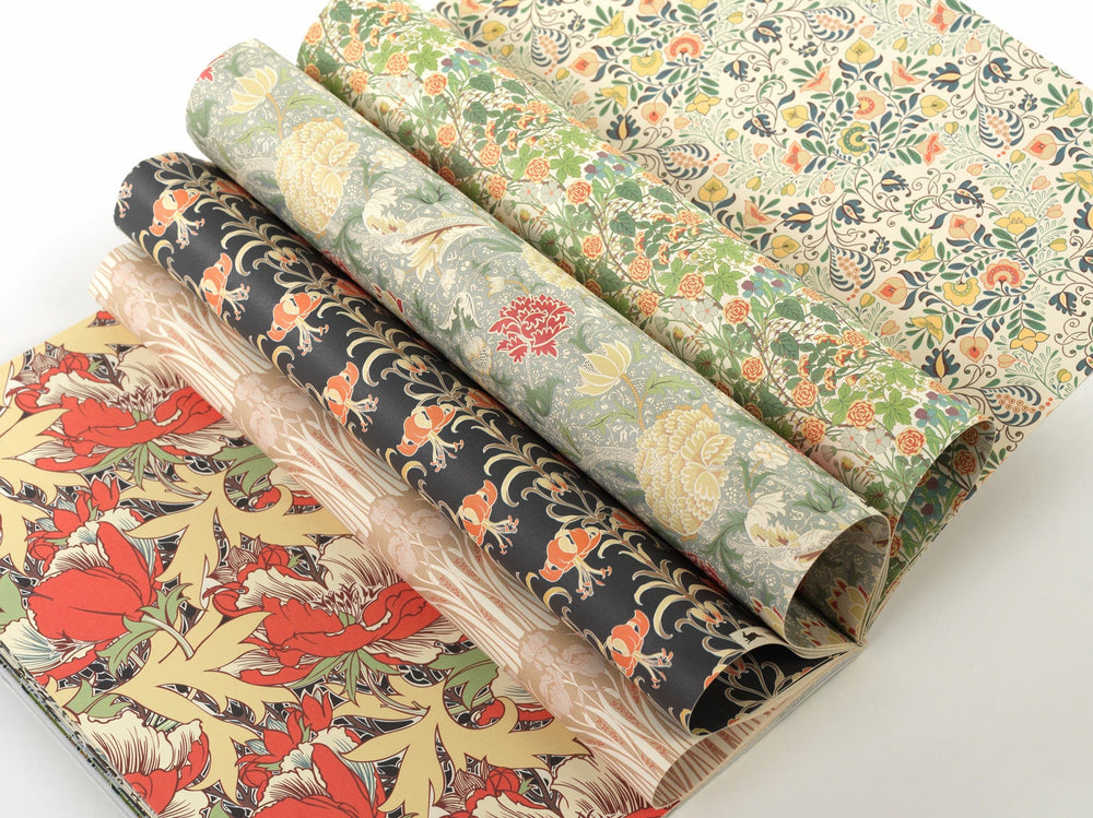 Default Arts & Crafts Movement - Pepin Gift and Creative Papers 12 Sheets