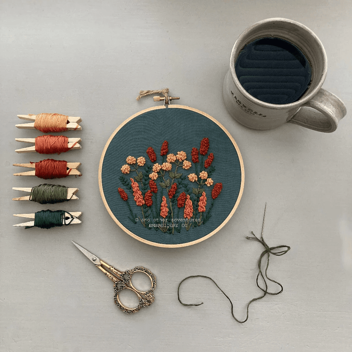 Avonlea in Spice Embroidery Kit - And Other Adventures