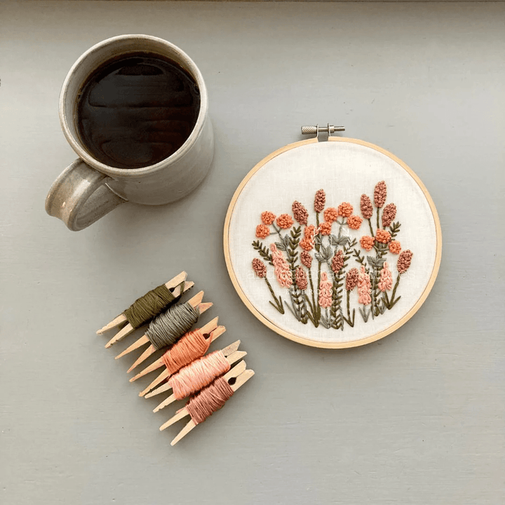 Avonlea in Terracotta Embroidery Kit - And Other Adventures