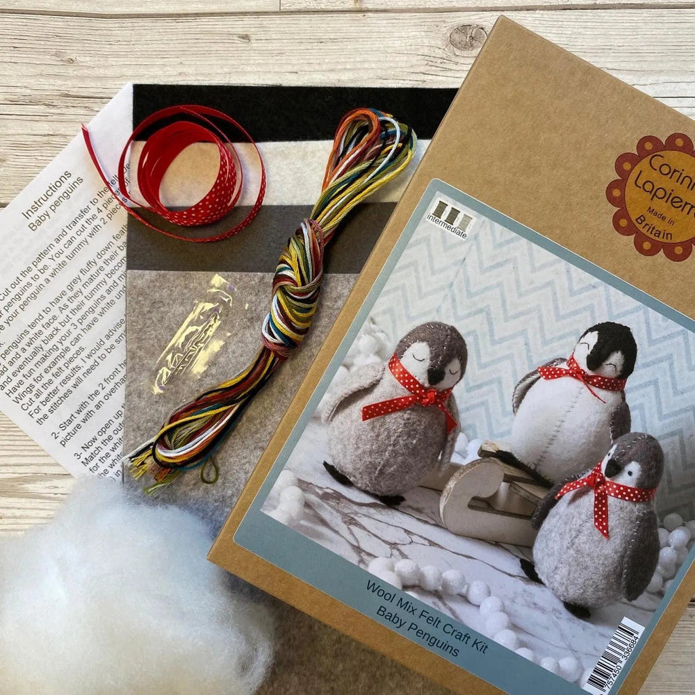 Default Baby Penguins - Corinne Lapierre Embroidery Kit